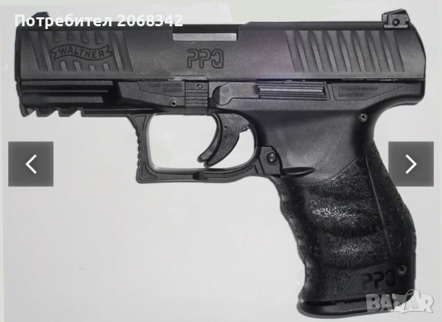 Walter PPQ 9x19 15 zarqden kompakt, снимка 1