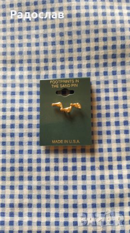 pin стара значка U.S.A.