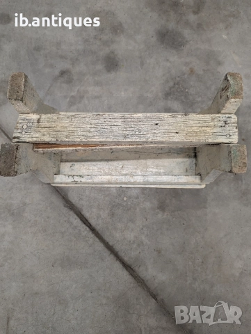 Старо дървено столче , снимка 4 - Столове - 52542429