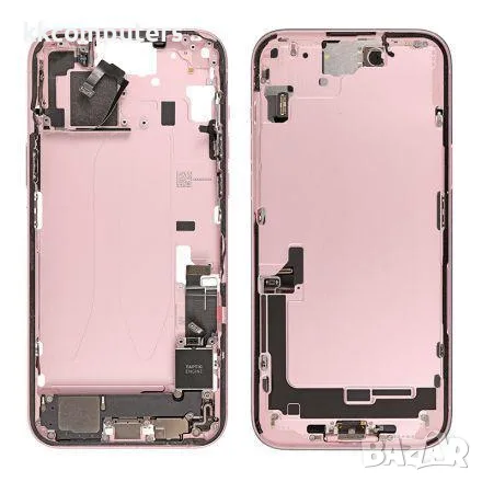 Среден борд за iPhone 15 Plus 6.7 / Розов / КЛАС B Баркод : 484586