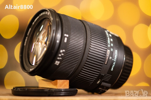 Sigma 18-200mm f/3.5-6.3 DC OS EF-S обектив Канон