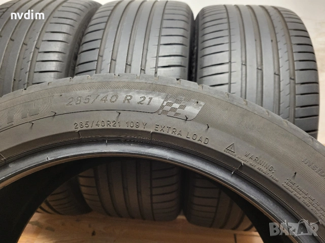 285/40/21 Michelin / летни гуми, снимка 8 - Гуми и джанти - 54078787