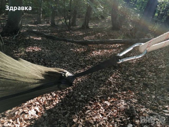 Хамак с предпазна мрежа 200кг, снимка 8 - Къмпинг мебели - 29457597