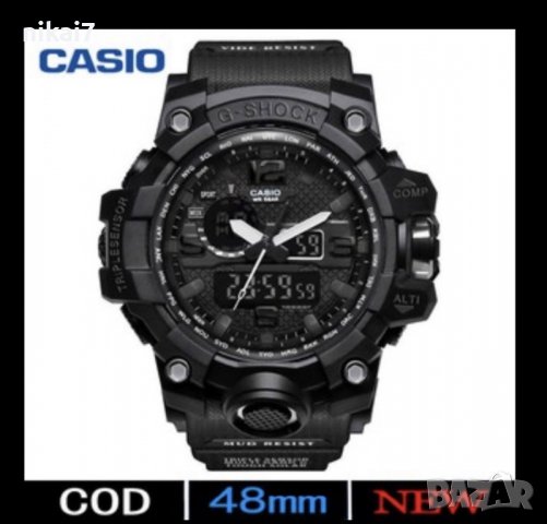 мъжки часовник Casio G-SHOCK чисто нов всичко му работи уникален, снимка 6 - Мъжки - 32247704