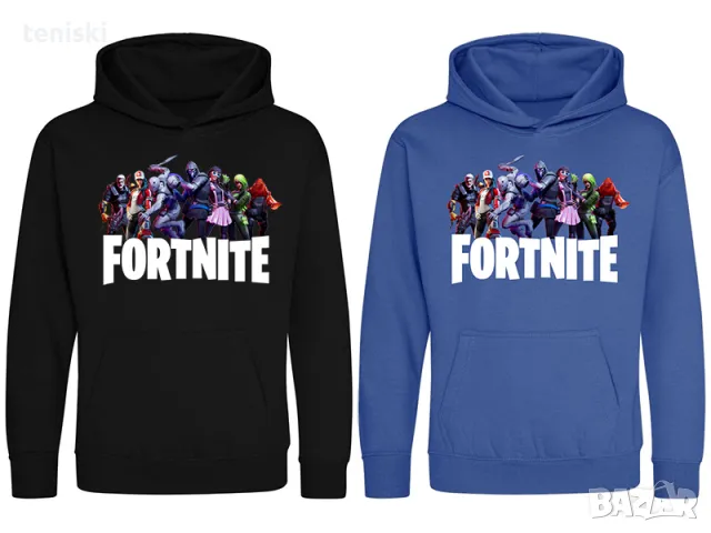 Качествени детски суичъри Fortnite Цветове и размери