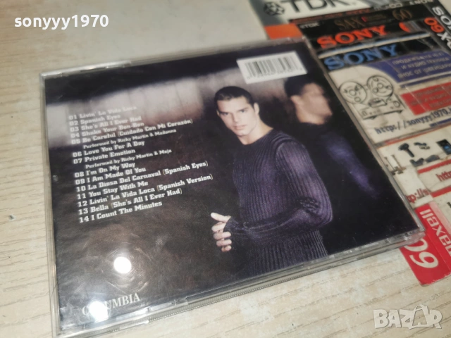 RICKY MARTIN CD 0202261959, снимка 7 - CD дискове - 53328479