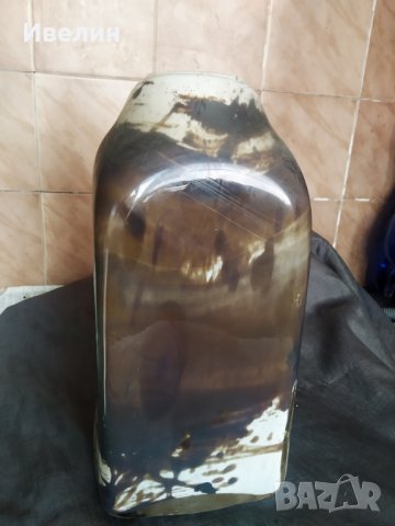 стъклена ваза в стил арт, снимка 3 - Вази - 30730030