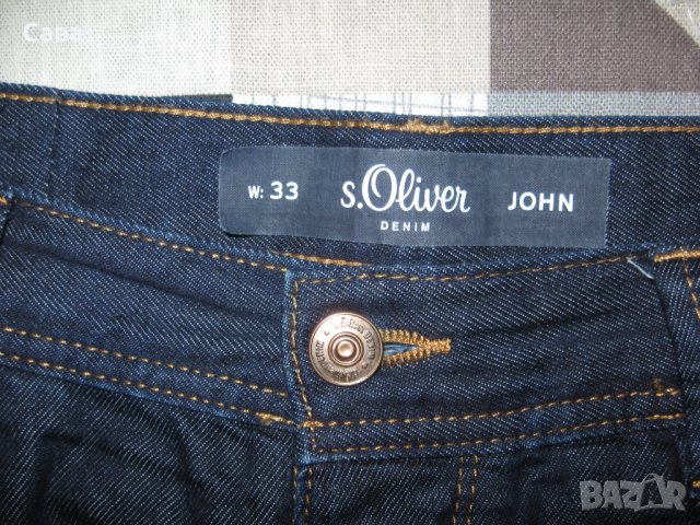 Къси дънки S.OLIVER  мъжки,М-Л, снимка 4 - Дънки - 37252073