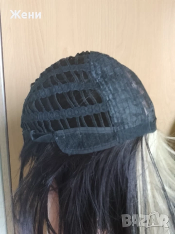 Страхотен модел перука на черта в два цвята. , снимка 6 - Аксесоари за коса - 54153962