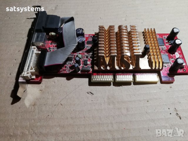 Видео карта NVidia GeForce MSI FX5500 128MB DDR 128bit AGP, снимка 5 - Видеокарти - 31790925
