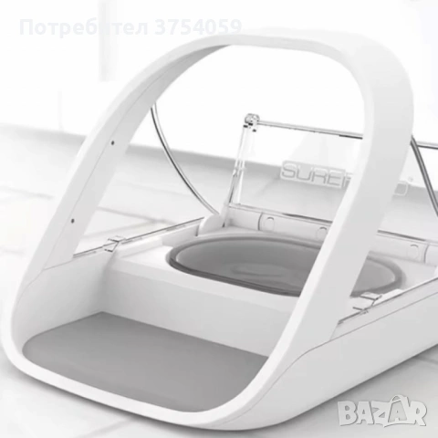 Интелигентна купа за хранене с капак, която се отваря само за „правилното“ животно SureFeed Microchi