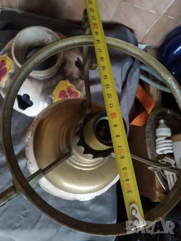 настолна лампа арт нуво, снимка 6 - Настолни лампи - 36482597