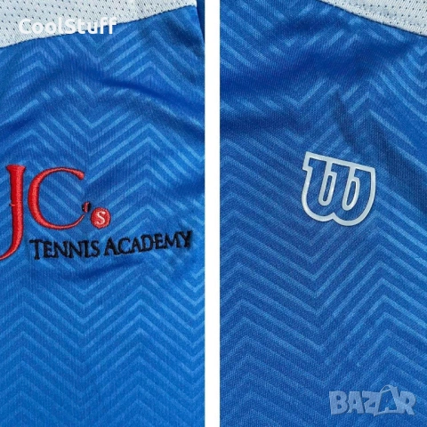 Мъжка Тенис Тениска Wilson Размер L, снимка 2 - Тениски - 53905827