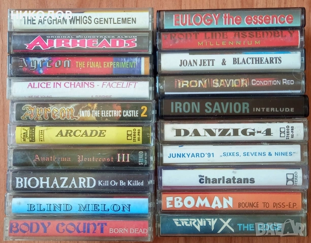 РОК- КАСЕТИ , снимка 2 - Аудио касети - 54319395