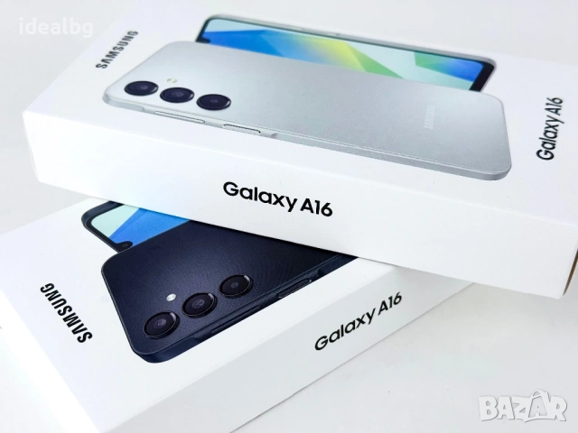 ПРОМО! Samsung Galaxy A16 128GB 4RAM Black / Grey 2г. Гаранция!