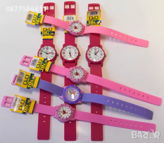 НОВ ДЕТСКИ ЧАСОВНИК Q&Q С ЯПОНСКИ МЕХАНИЗЪМ.ДЕТСКИ ЧАСОВНИЦИ QQ DETSKI CHASOVNIK Q & Q +, снимка 10 - Детски - 19639961