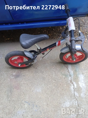 детски велосипед без педали запазено , снимка 2 - Детски велосипеди, триколки и коли - 54243363