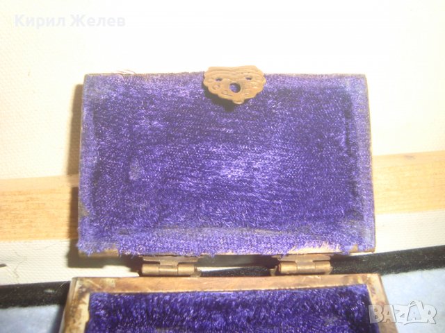 СТАРИННА ТИБЕТСКА КУТИЙКА за БИЖУТА от КАМИЛСКА КОСТ с БРОНЗОВ ОБКОВ и ПЛЮШ РЪЧНА ИЗРАБОТКА 32219, снимка 14 - Антикварни и старинни предмети - 38276290