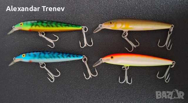 Воблери Rapala FMAG-9,11,14,18, снимка 9 - Екипировка - 54168743