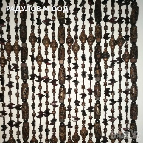 Декоративно пано - завеса дърво, ръчна изработка, 40 ресни / модел 4, снимка 2 - Други - 31047223