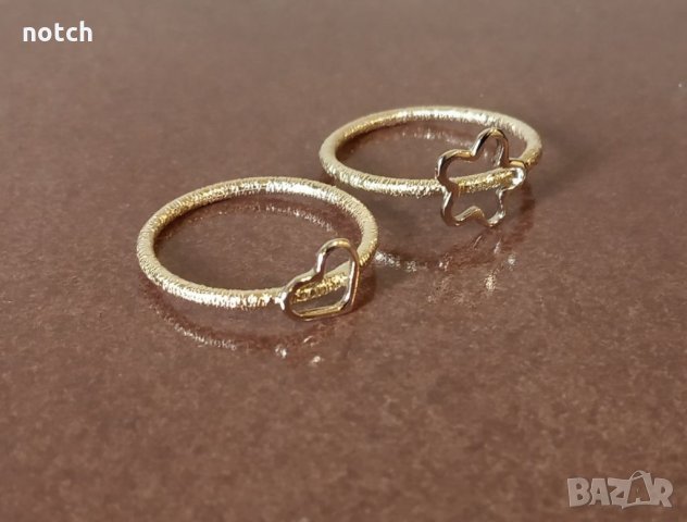 Пръстени бяло и жълто злато, снимка 7 - Пръстени - 34307877