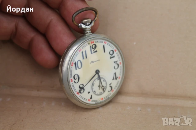 СССР джобен часовник ''Молния/Мълния'', снимка 6 - Джобни - 51066115