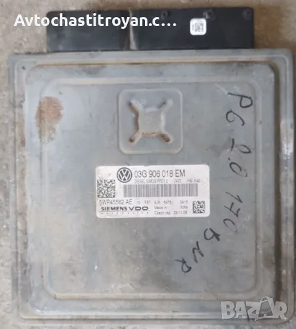 Компютър двигател VW Passat b6 2.0 TDI 170к.с. - 03G 906 018 EM, снимка 1