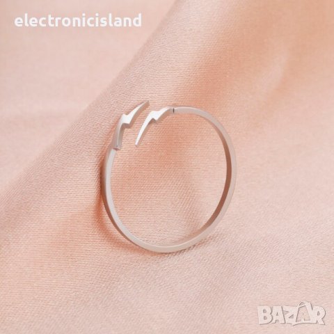 Модни отворени универсален размер пръстени от неръждаема стомана, 3 различни модела, снимка 11 - Пръстени - 39191221