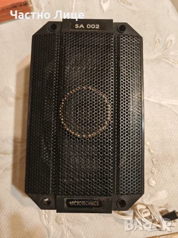 Българска Винтидж Vintage Соц Тонколона Microtechnics SA 002 1980те год. 