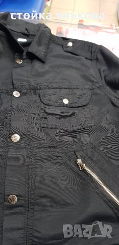 Продавам черно тънко мъжко яке, снимка 5 - Якета - 31968372