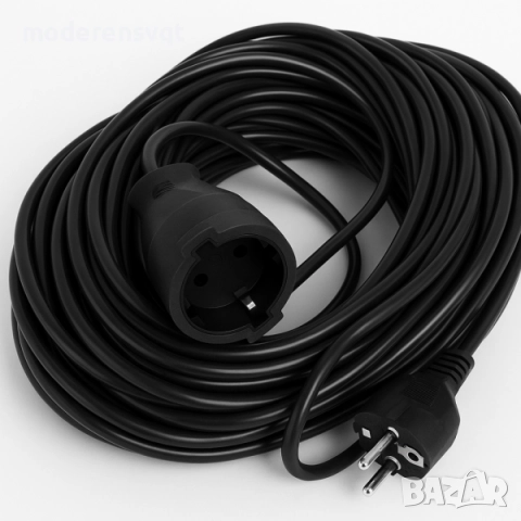 Удължител кабел, щепсел, контакт, разклонител 10, 30 и 50 метра, снимка 2 - Други инструменти - 51442927