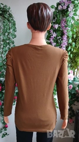 Дамски блузи с буфон ръкав., снимка 9 - Блузи с дълъг ръкав и пуловери - 51925206