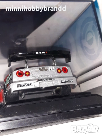 Nissan GTR  R 34 1.43  Nismo 24 Hours Of Le mans  Scale Ebbro N-22 N -23 , снимка 12 - Колекции - 51856637