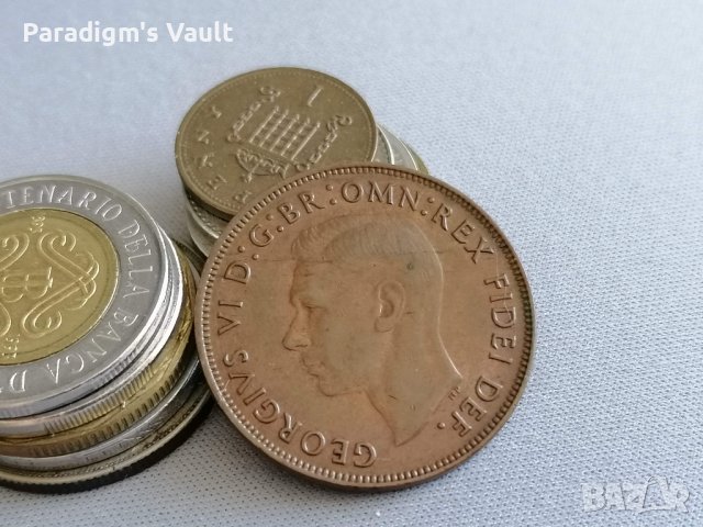Монета - Австралия - 1 пени | 1950г., снимка 2 - Нумизматика и бонистика - 42766677