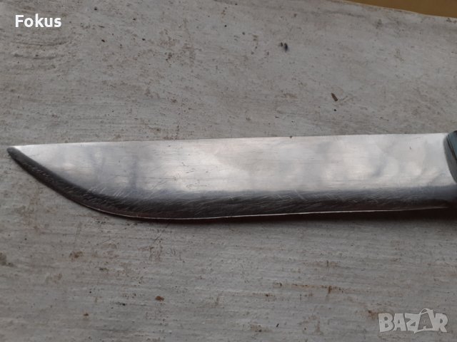Стар български касапски нож, снимка 5 - Антикварни и старинни предмети - 39827365