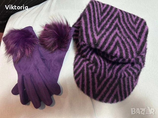 Дамско лилаво палто, снимка 4 - Палта, манта - 52597509