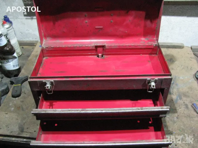 МЕТАЛНА КУТИЯ ШКАФ КУФАР ЗА ИНСТРУМЕНТИ, снимка 2 - Куфари с инструменти - 47272182