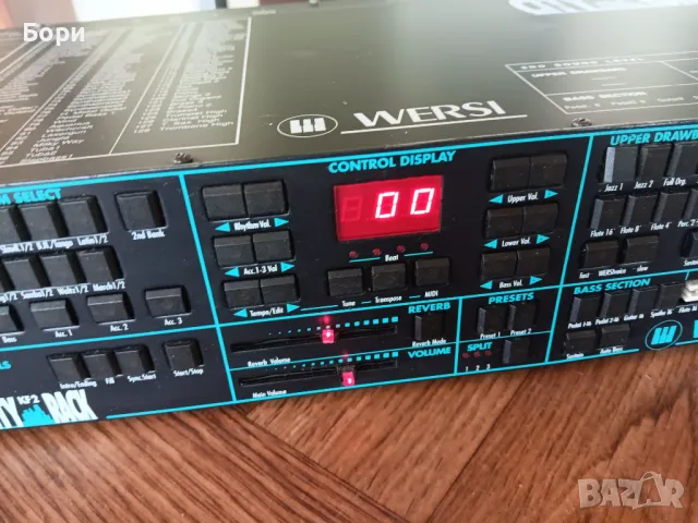 Wersi City KF2 Rack синтезатор разширител, снимка 10 - Синтезатори - 50355422