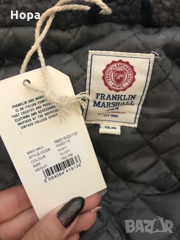 Franklin Marshall яке 152/158см, снимка 9 - Детски якета и елеци - 26934481