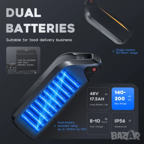 Електрически велосипед/колело EMOKO EC27 500W 17.5AH, снимка 2 - Велосипеди - 52055577