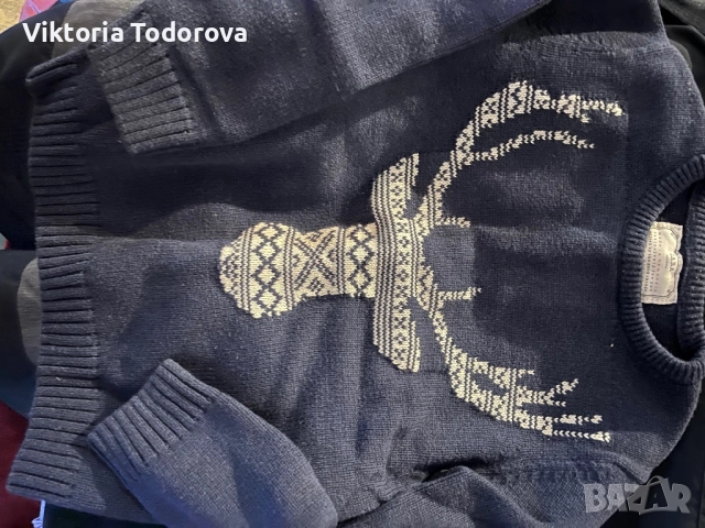 Коледни пуловерчета, снимка 3 - Детски пуловери и жилетки - 52868858