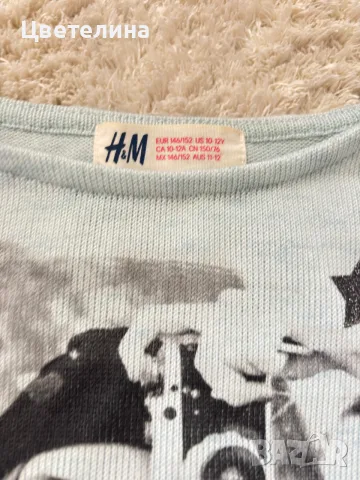 Casual Блуза H&M, снимка 2 - Детски Блузи и туники - 56426586