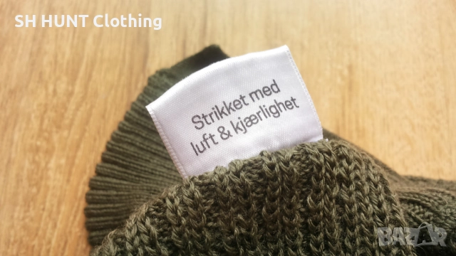 LANULLVA 100% Merino Wool размер XL за лов риболов термо пуловер 100% Мерино - 1700, снимка 14 - Екипировка - 52851734