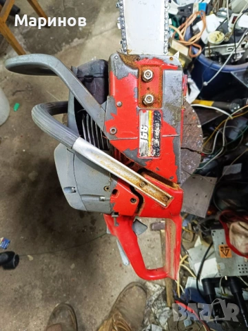 Бензинова резачка  Efco 156 Professional ITALY , снимка 2 - Градински инструменти - 53125437