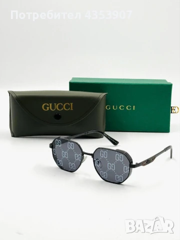 GUCCI слъчневи очила, снимка 10 - Слънчеви и диоптрични очила - 51429376