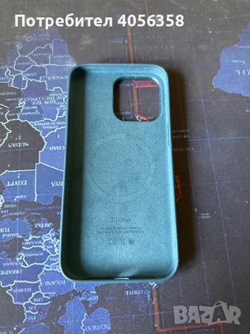 iPhone 15 Pro Max blue silicone case, снимка 2 - Калъфи, кейсове - 56382416