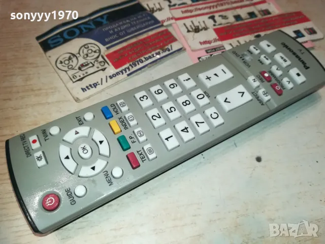 PANASONIC TV/VCR/DVD REMOTE-ВНОС SWISS 2610241955, снимка 2 - Дистанционни - 47729205