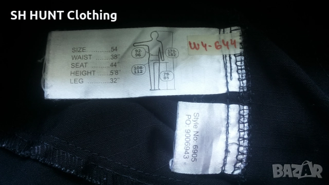 Snickers 6905 Pirate Stretch Trousers Flexi Work размер 54 / XL къси работни панталони W4-644, снимка 16 - Панталони - 52485442