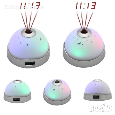 Часовник с проектор, снимка 8 - Други стоки за дома - 52218455