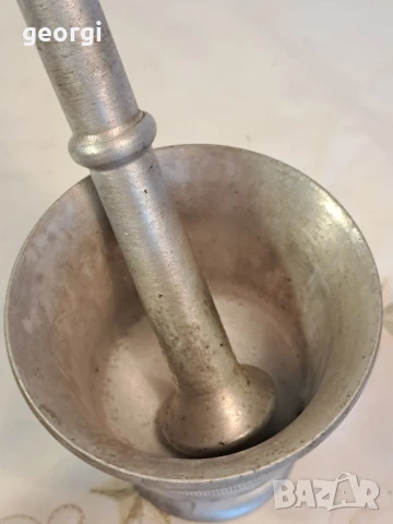 ретро алуминиево хаванче  26/4, снимка 4 - Антикварни и старинни предмети - 50819364